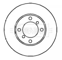 BORG & BECK Тормозной диск BBD4095